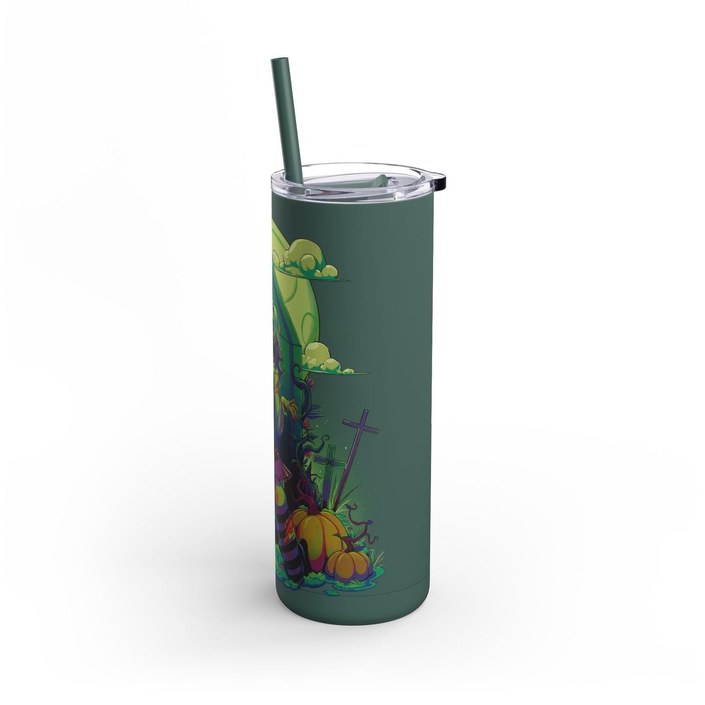 Nocturnal Nymphs - Zombie Skinny Matte Tumbler, 20oz