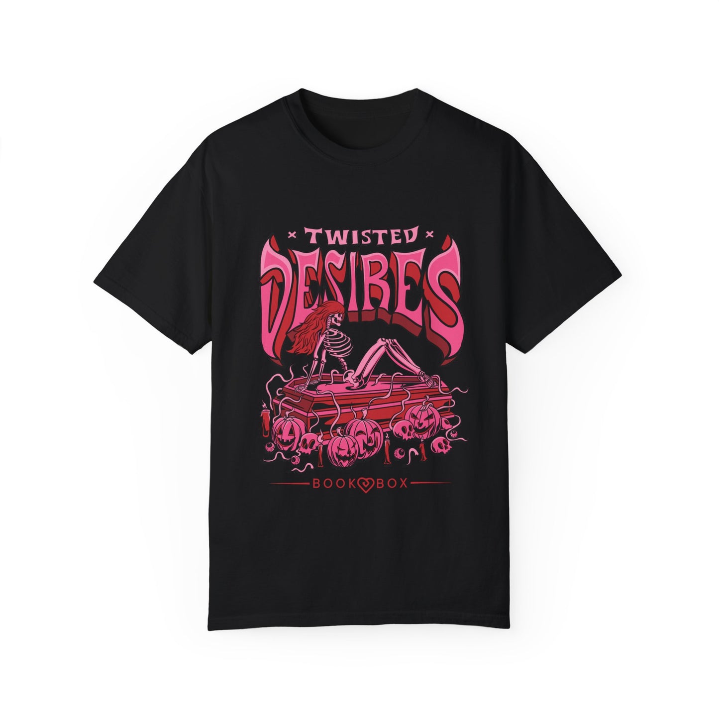 Twisted Desires Spooky Unisex Garment-Dyed T-shirt