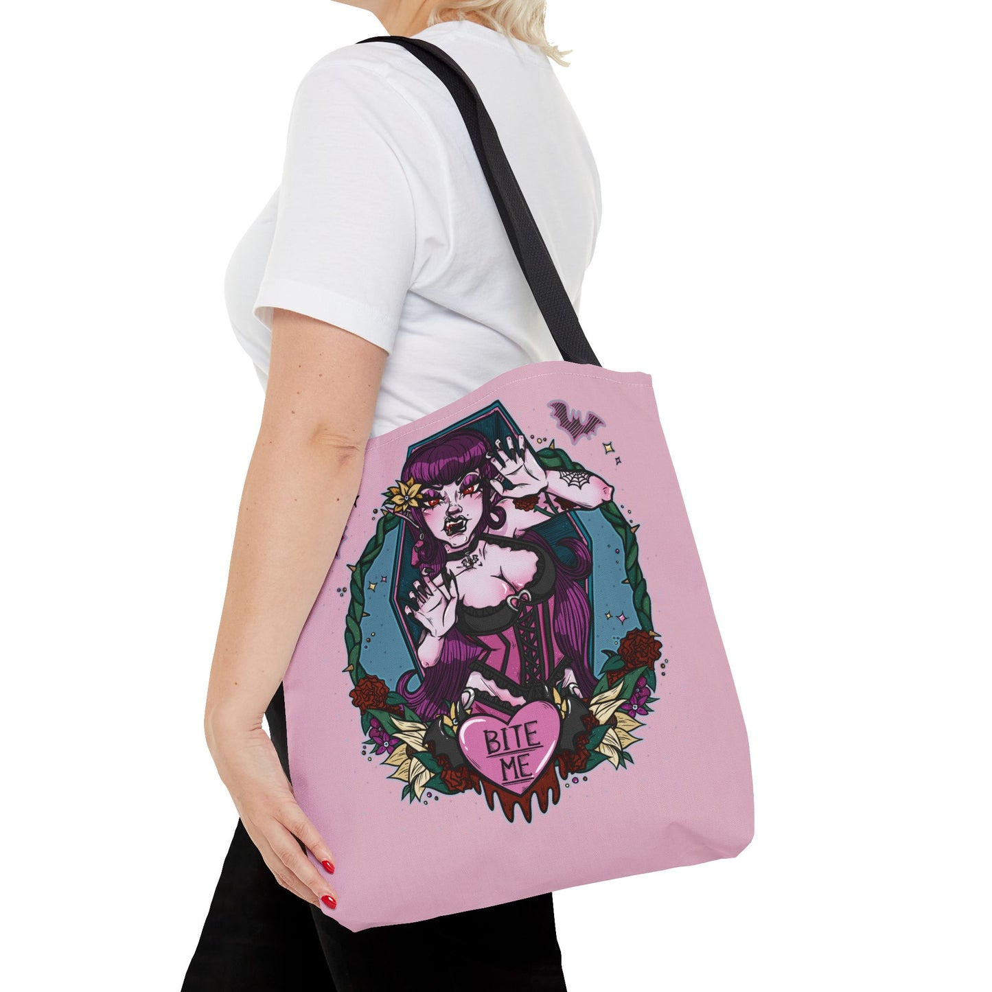 Bite Me Twisted Tote