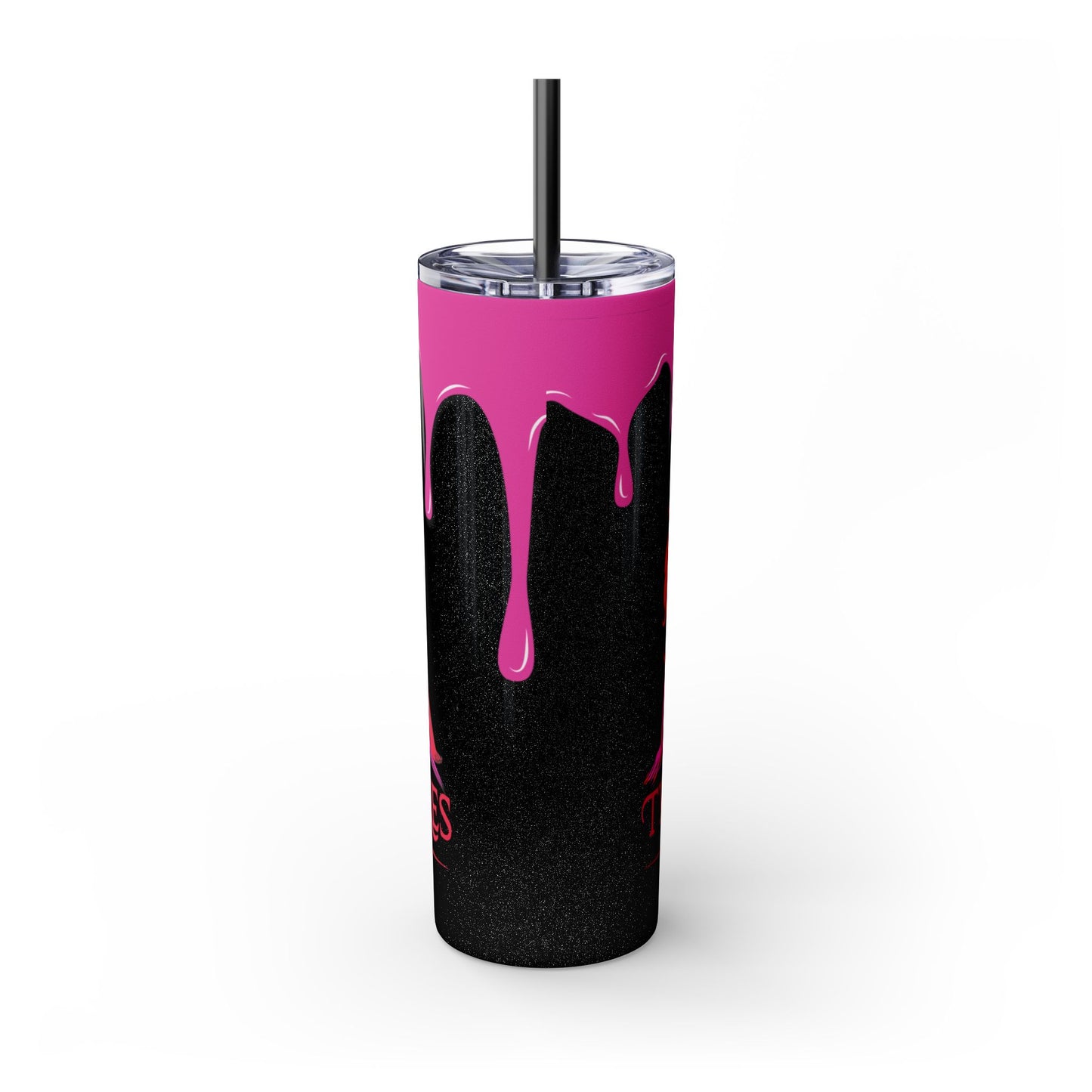 Twisted Desires Skinny Tumbler with Straw, 20oz