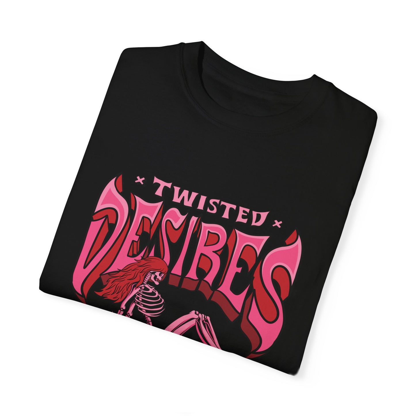 Twisted Desires Spooky Unisex Garment-Dyed T-shirt