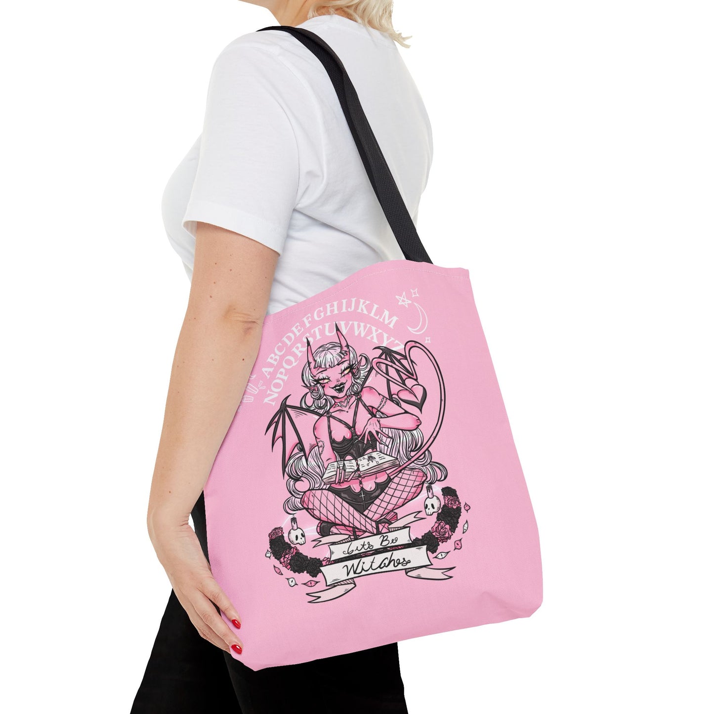 Let's Be Witches Twisted Tote