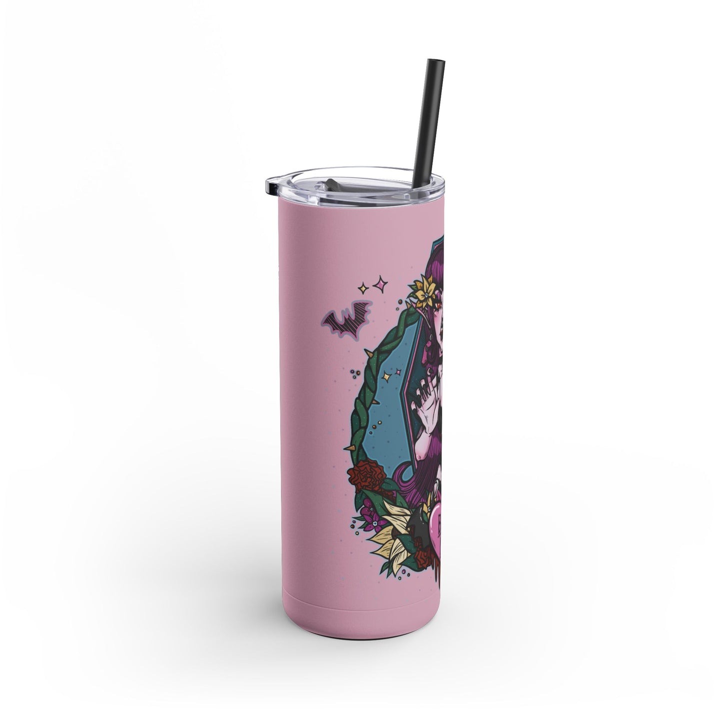 Bite Me Skinny Matte Tumbler, 20oz